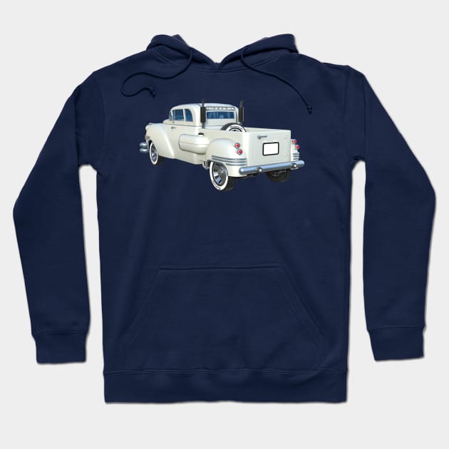 White Pick Up Hoodie by tedsox